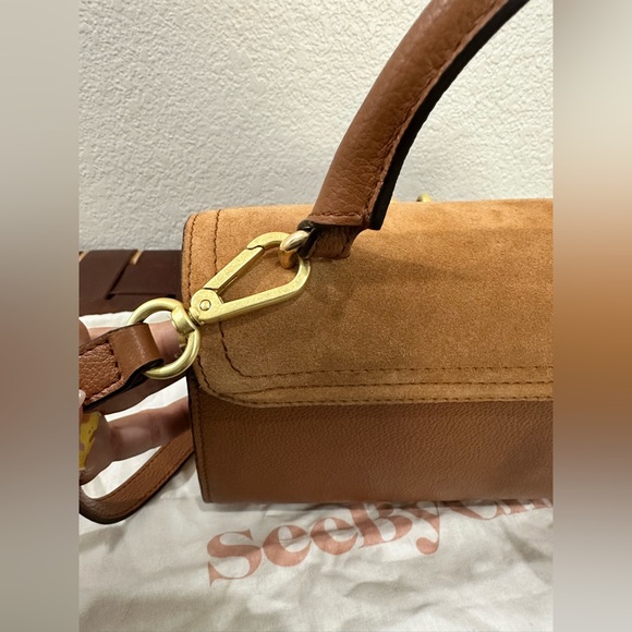 🆕 SEE BY CHLOE LADYLIKE JOAN in CARAMELLO - Picture 6 of 14